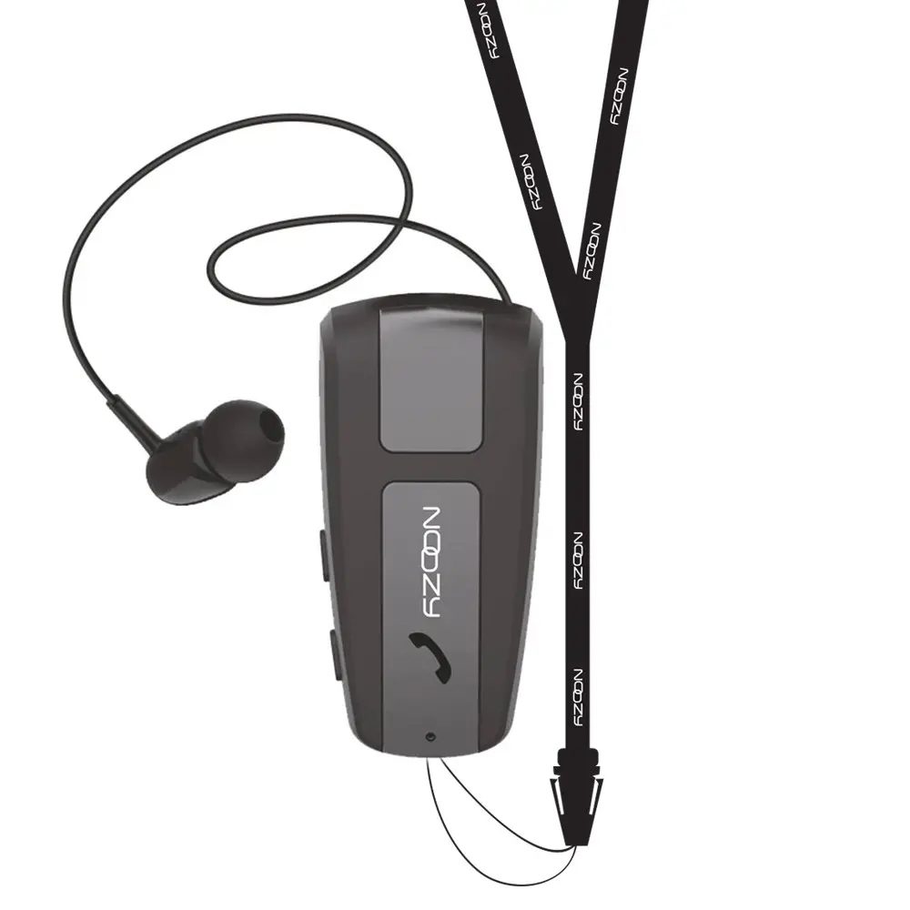 Bluetooth Hands Free Noozy Roller BH68 V 6.0 με Δόνηση και Strap Λαιμού Multi Pairing Μαύρο | Bluetooth - shopin.gr