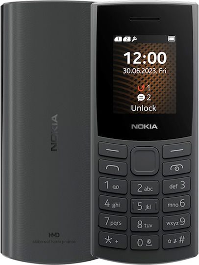 NOKIA 110 4G 2024 BLACK | Shopin.gr