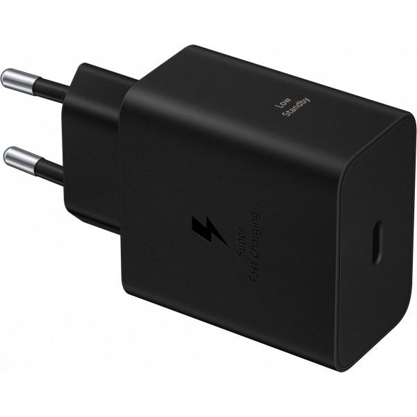 SAMSUNG CHARGER USB-C 60W T6010NBEGWW BLACK | Shopin.gr