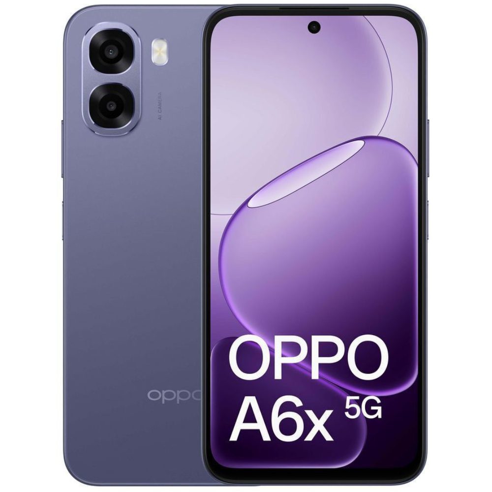 Oppo A6x 5G Dual Sim 6.75" 4GB/128GB NFC IP64 Black Purple | Smartphone - shopin.gr