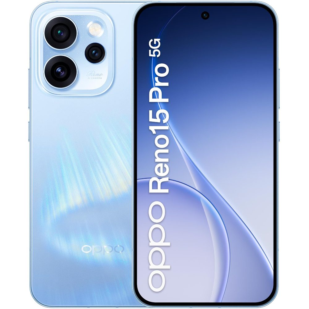 Oppo Reno15 Pro 5G Dual Sim 6.32" 12GB/512GB NFC IP68 Aurora Blue | Smartphone - shopin.gr