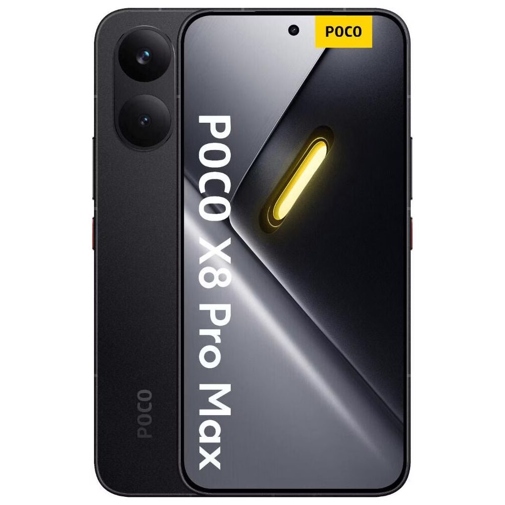 Xiaomi Poco X8 Pro Max 5G Dual Sim 6.83" 12GB/256GB NFC IP68 Black | Smartphone - shopin.gr