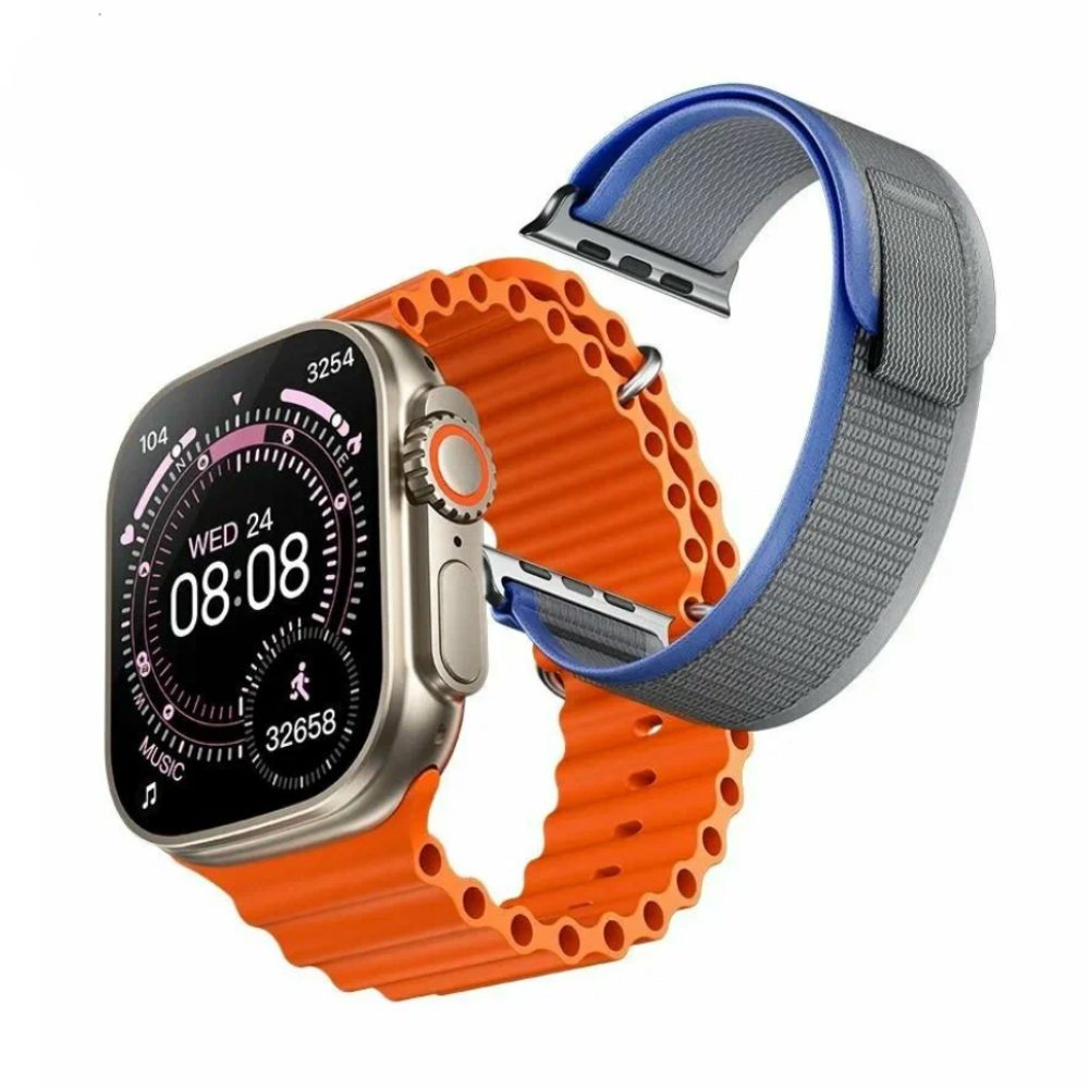 Smartwatch Hoco Y42 Ultra IP67 TFT Οθόνη 2.1" 260mAh v5.3 με Διάρκεια Μπαταρίας 5-7 Ημέρες Δυνατότητα Κλήσεων και Δεύτερο Λουράκι Χρυσό | Smartwatches - shopin.gr