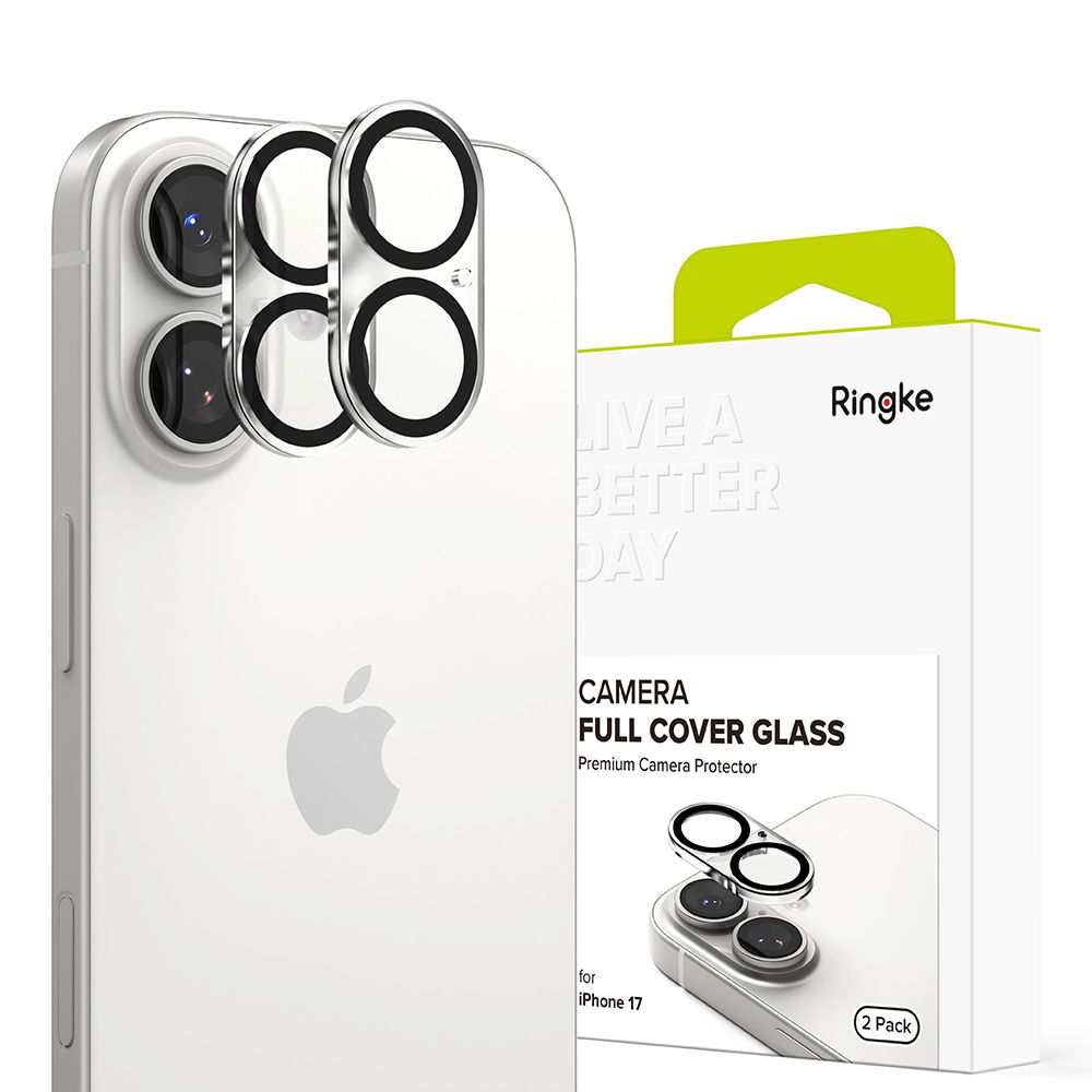 Προστασία Κάμερας Ringke Full Cover για Apple iPhone 17  Μαύρο 2 Τεμαχίων | Προστασία Κάμερας - shopin.gr