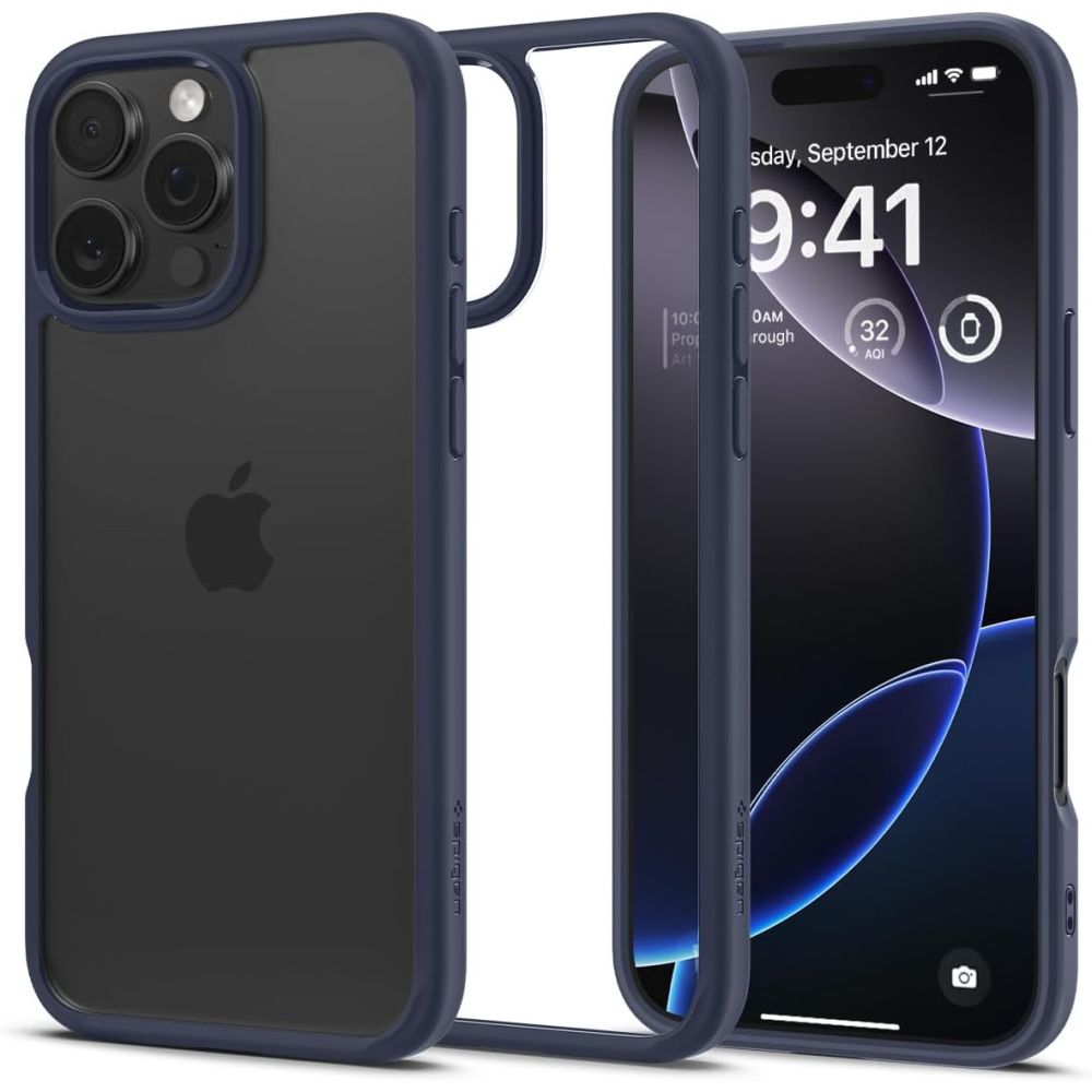 Θήκη Spigen Ultra Hybrid για Apple iPhone 16 Pro Max Σκούρο Μπλε | Θήκες - shopin.gr