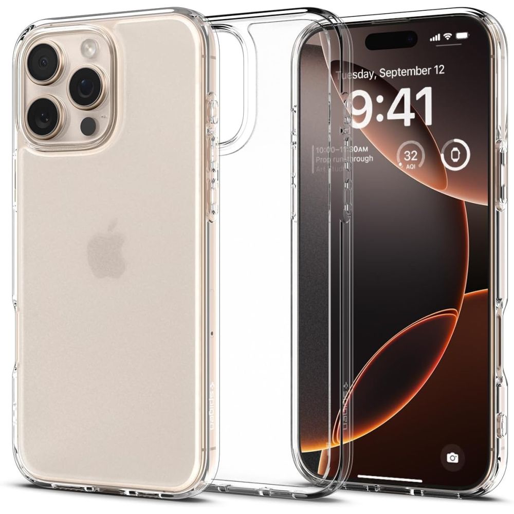 Θήκη Spigen Ultra Hybrid για Apple iPhone 16 Pro Max Ημιδιάφανο | Θήκες - shopin.gr