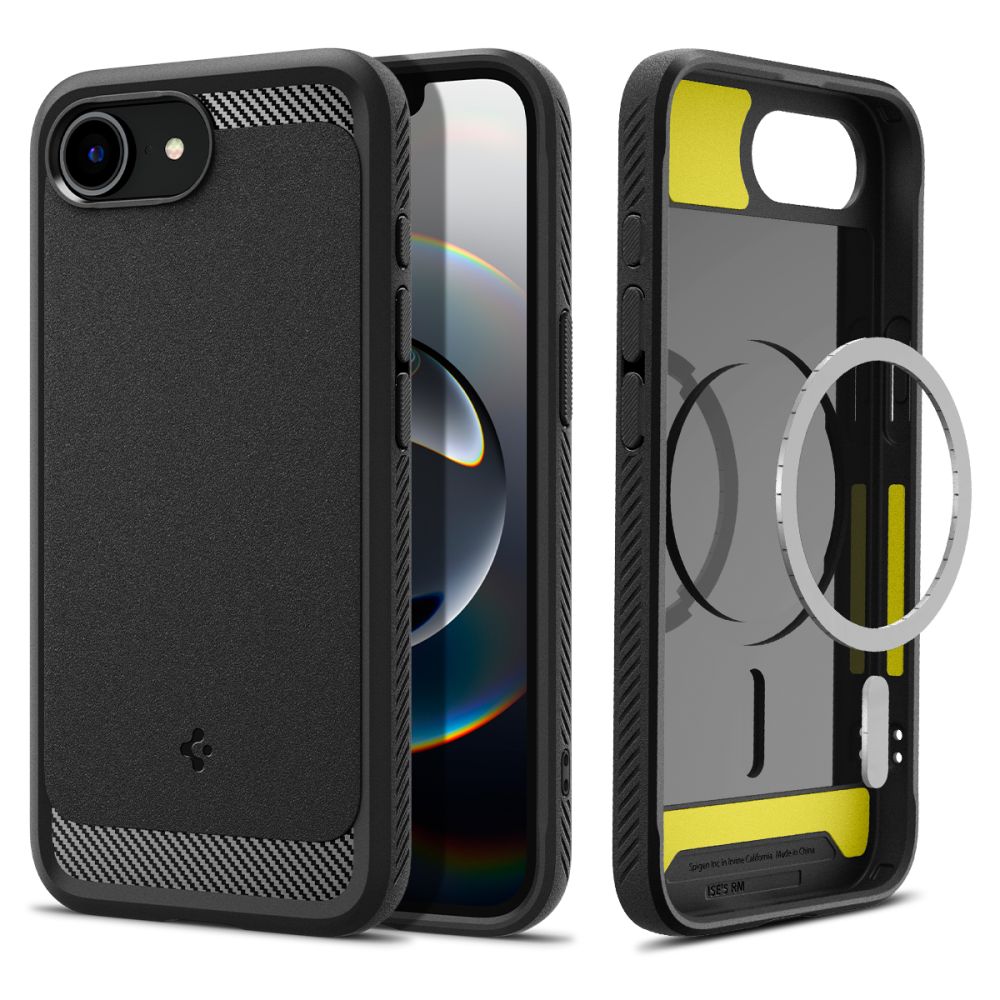 Θήκη Spigen Rugged Armor Magsafe για Apple iPhone 16e 17e Ματ Μαύρη | Θήκες - shopin.gr
