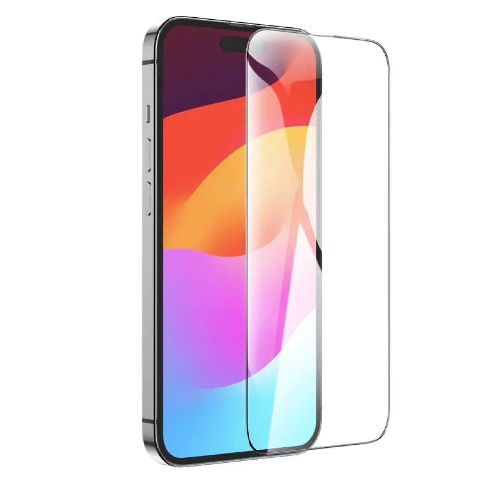 Tempered Glass Hoco Premium Series G14 0.33mm HD Full Screen Large Arc Edges Protection HD 3D για Apple iPhone 15 Pro | Προστασία Οθόνης - shopin.gr