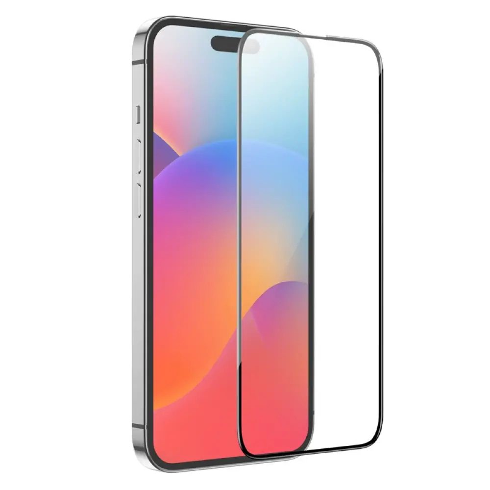Tempered Glass Hoco Premium Series G16 Full Screen HD 5D Large Arc 0.4mm 9H για Apple iPhone 15 Pro | Προστασία Οθόνης - shopin.gr