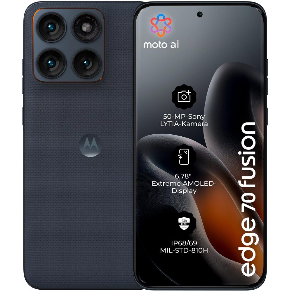 Motorola Edge 70 Fusion 5G Dual Sim 6.78" 8GB/256GB NFC IP68 Pantone Silhouette | Smartphone - shopin.gr