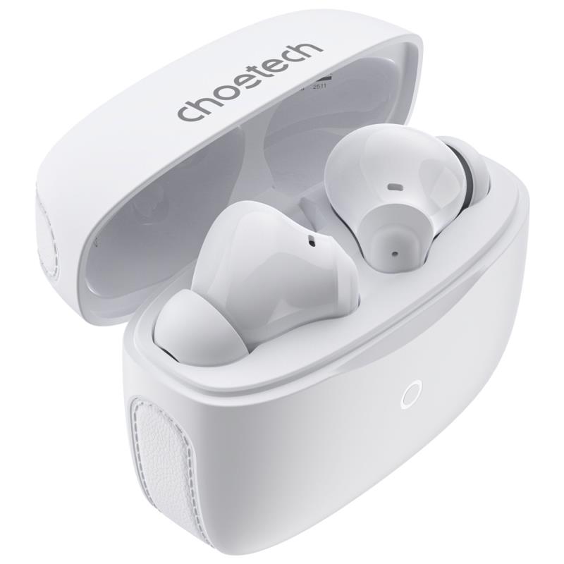 True Wireless Ακουστικά Bluetooth Choetech BH-T83 ANC+ENC Λευκό True Wireless Ακουστικά Bluetooth Choetech BH-T83 ANC+ENC Λευκό | Shopin.gr