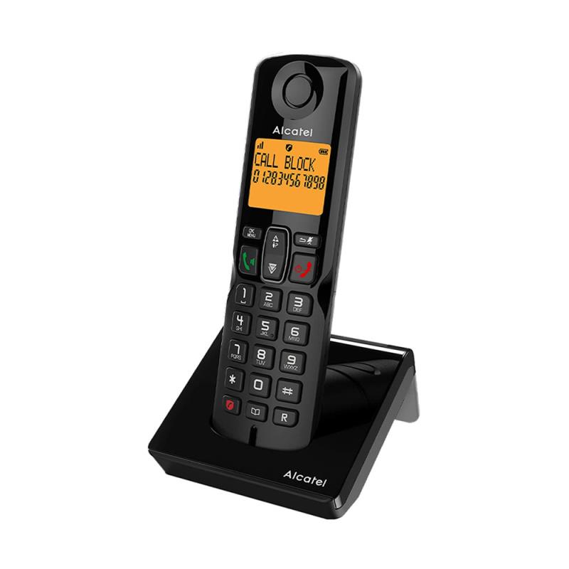 Ασύρματο Τηλέφωνο Alcatel S280 με Δυνατότητα Αποκλεισμού Κλήσεων Μαύρο Ασύρματο Τηλέφωνο Alcatel S280 με Δυνατότητα Αποκλεισμού Κλήσεων Μαύρο | Shopin.gr