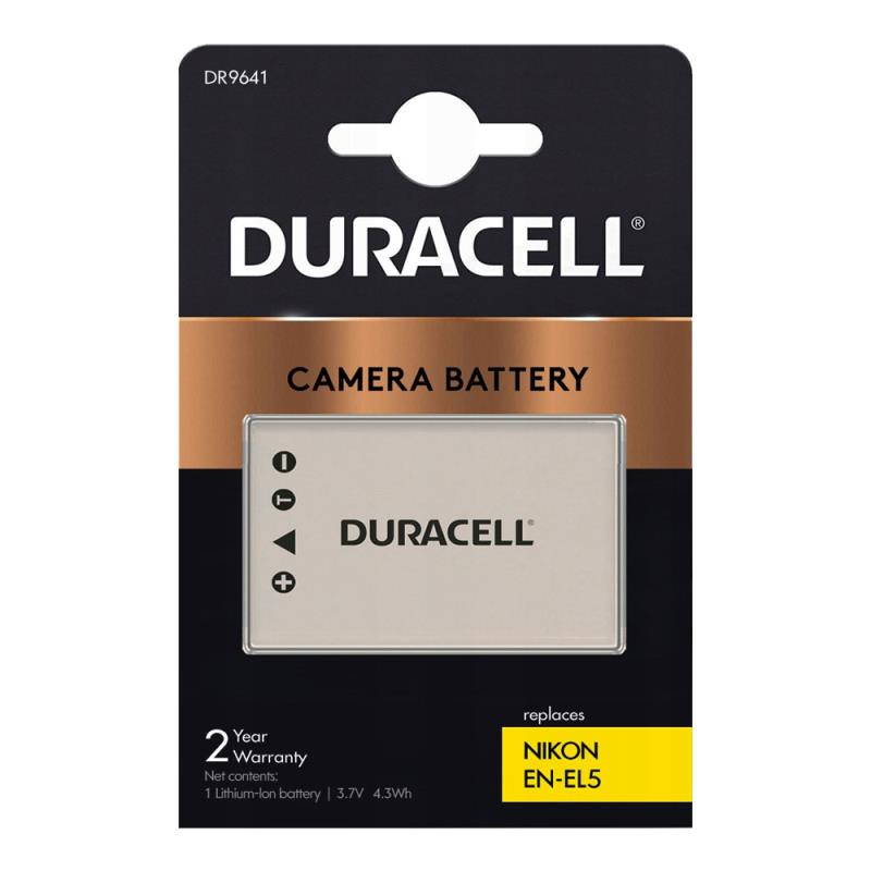 Μπαταρία Κάμερας Duracell DR9641 για Nikon EN-EL5 3.7V 1180mAh (1 τεμ) Μπαταρία Κάμερας Duracell DR9641 για Nikon EN-EL5 3.7V 1180mAh (1 τεμ) | Shopin.gr