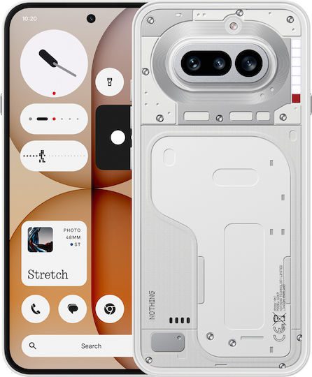 NOTHING PHONE 4a 5G DUAL SIM 12GB/256GB - WHITE | Shopin.gr