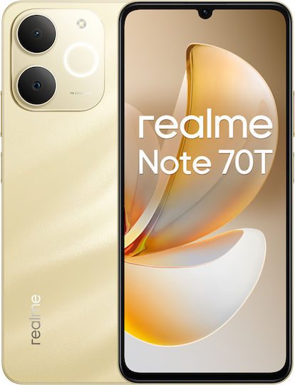 REALME NOTE 70T 4/256GB  BEACH GOLD | Shopin.gr