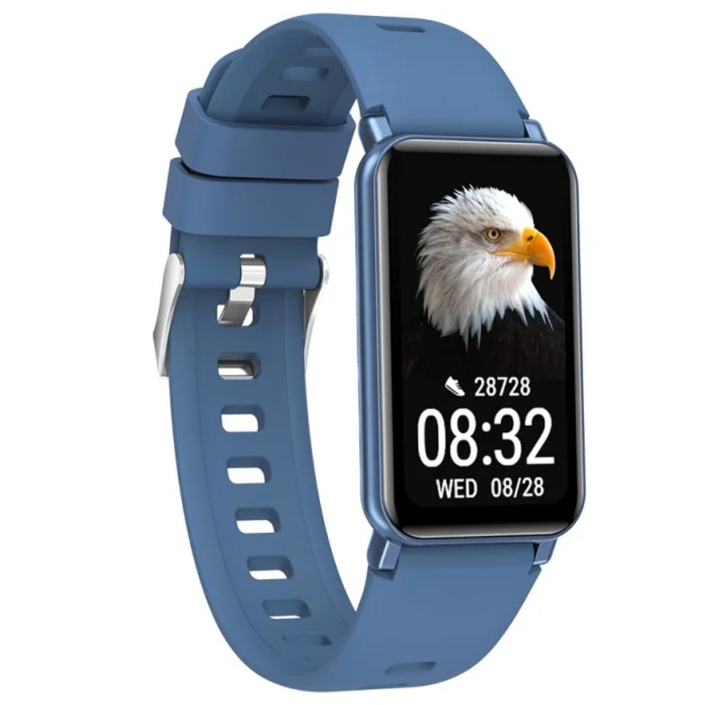 Maxcom Smart Band FW53 Nitro 1.45" 160mAh GPS IP68 με 37 Επιλογές Άσκησης και Μετρήσεων Μπλε | Smart Bands - shopin.gr