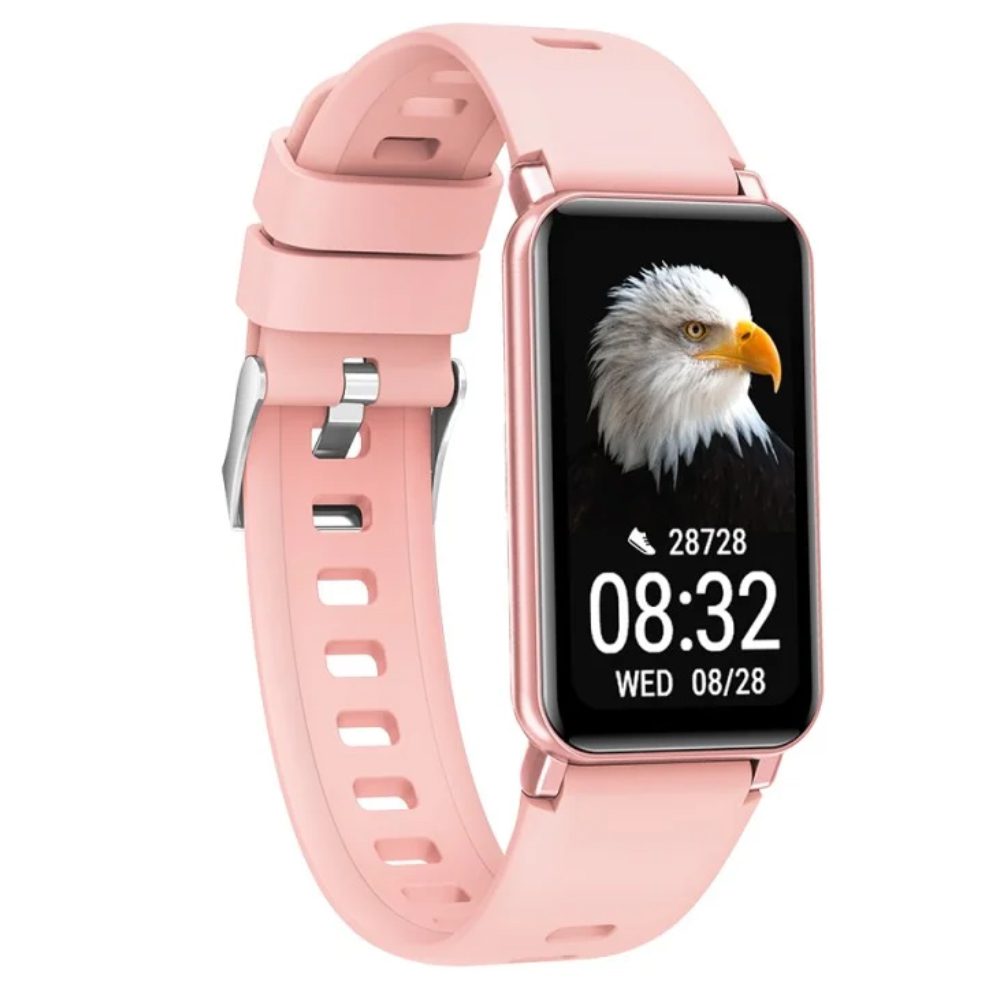 Maxcom Smart Band FW53 Nitro 1.45" 160mAh GPS IP68 με 37 Επιλογές Άσκησης και Μετρήσεων Ροζ | Smart Bands - shopin.gr
