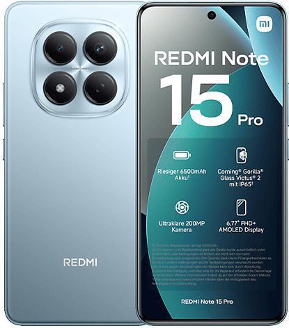 XIAOMI REDMI NOTE 15 PRO+ 5G 8GB/256GB BLUE | Shopin.gr