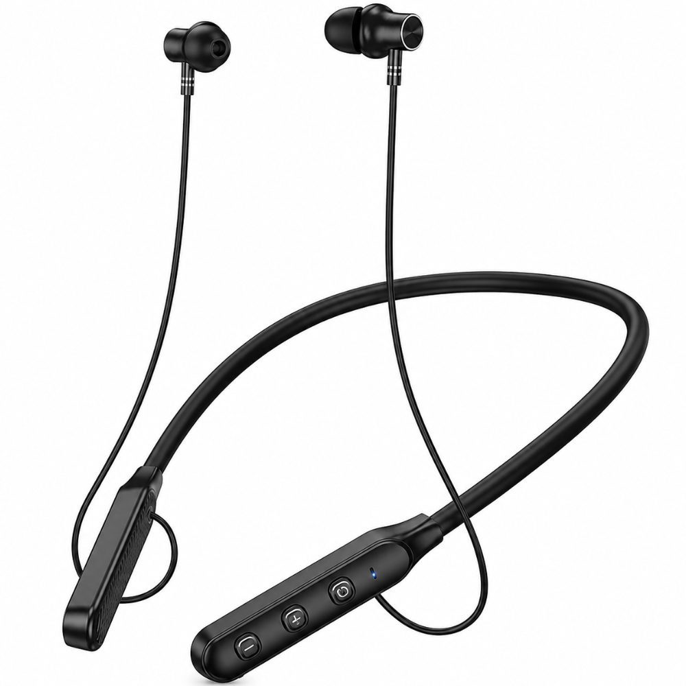 Bluetooth Hands Free Hoco ES74 Refinado Neckband Magnetic v5.4 280mAh 30Hrs Αναπαραγωγής Ειδοποίηση Κλήσεων με Δόνηση Μαύρα | Bluetooth - shopin.gr