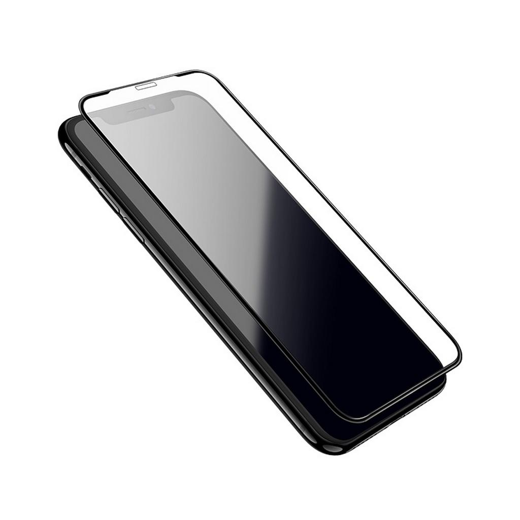 Tempered Glass Hoco 0.33mm Flash Attach Full Silk Screen HD για Apple iPhone X / XS / 11 Pro Μαύρο | Προστασία Οθόνης - shopin.gr