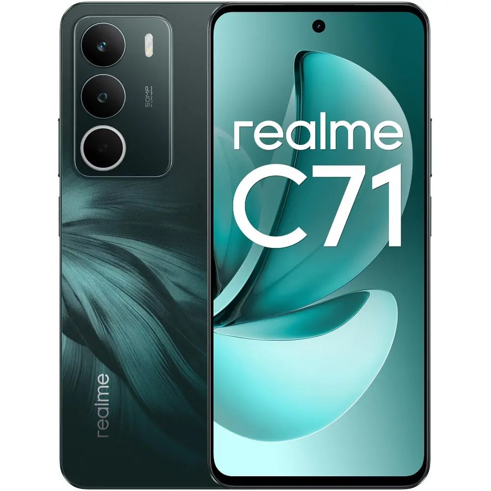 Realme C71 4G Dual Sim 6.67" 4GB/256GB NFC Forest Owl | Smartphone - shopin.gr