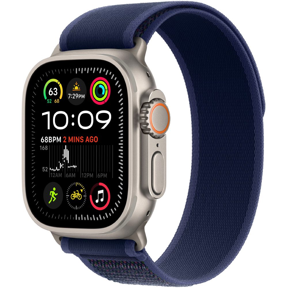 Apple Watch Ultra 2 4G 49mm GPS eSIM NFC IP6X Natural Case με Blue Alpine Loop | Smartwatches - shopin.gr