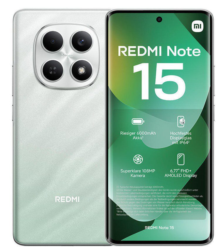 XIAOMI REDMI NOTE 15 8GB/256GB GREEN | Shopin.gr