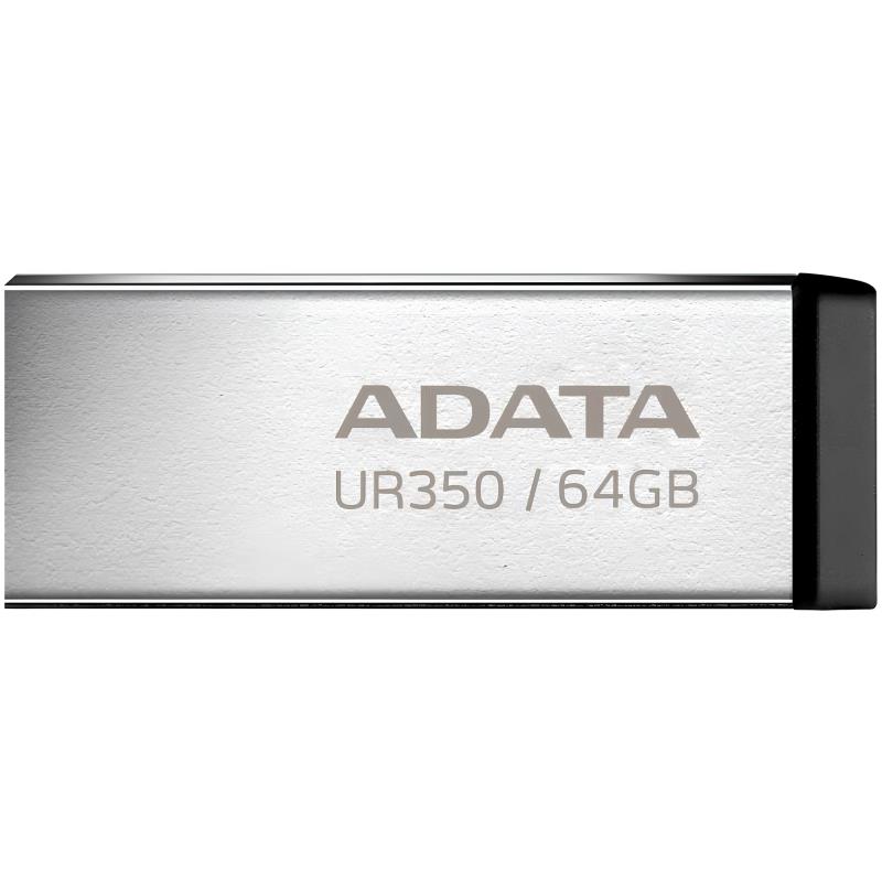 USB 3.2 Flash Disk Adata UR350 USB A 100MB/s 64GB Ασημί USB 3.2 Flash Disk Adata UR350 USB A 100MB/s 64GB Ασημί | Shopin.gr