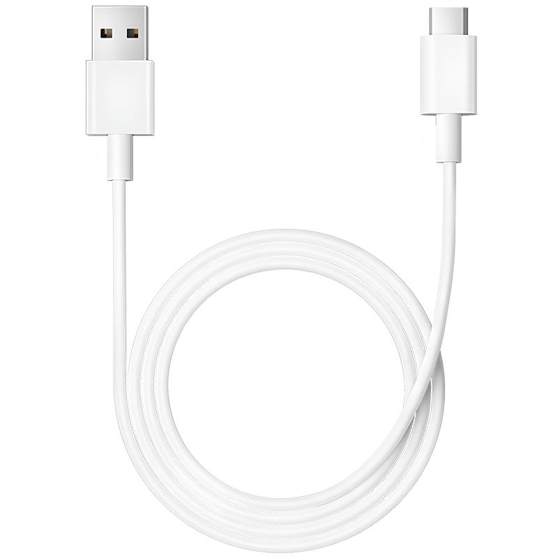Καλώδιο Σύνδεσης USB 2.0 Xiaomi BHR087GGL Braided USB A σε USB C 60W 3A 1m Λευκό | Shopin.gr