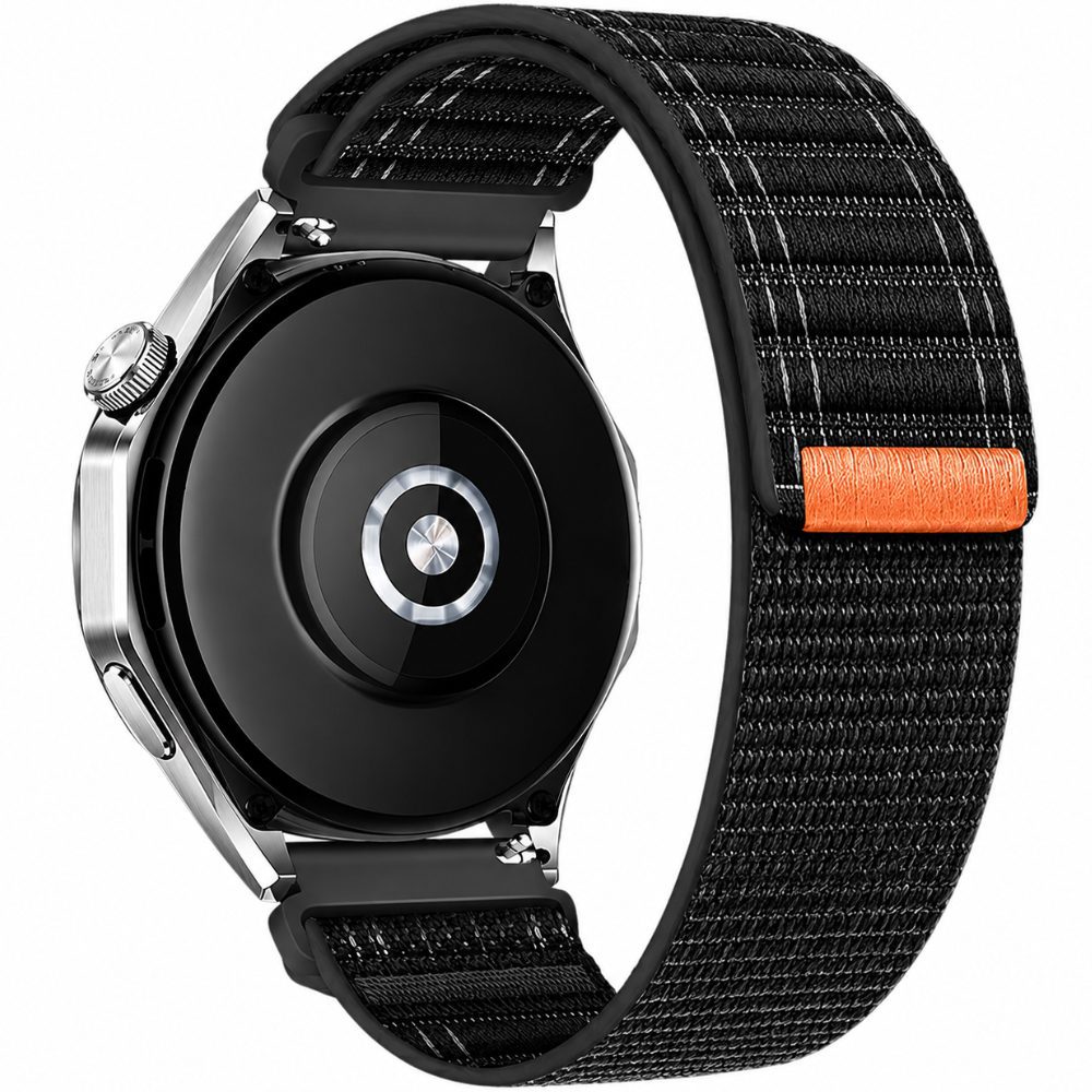 Watchband Hoco WH15 Fabric Series για Samsung Huawei Xiaomi Vivo OPPO κα 22mm Universal Μαύρο | Αξεσουάρ Wearables - shopin.gr