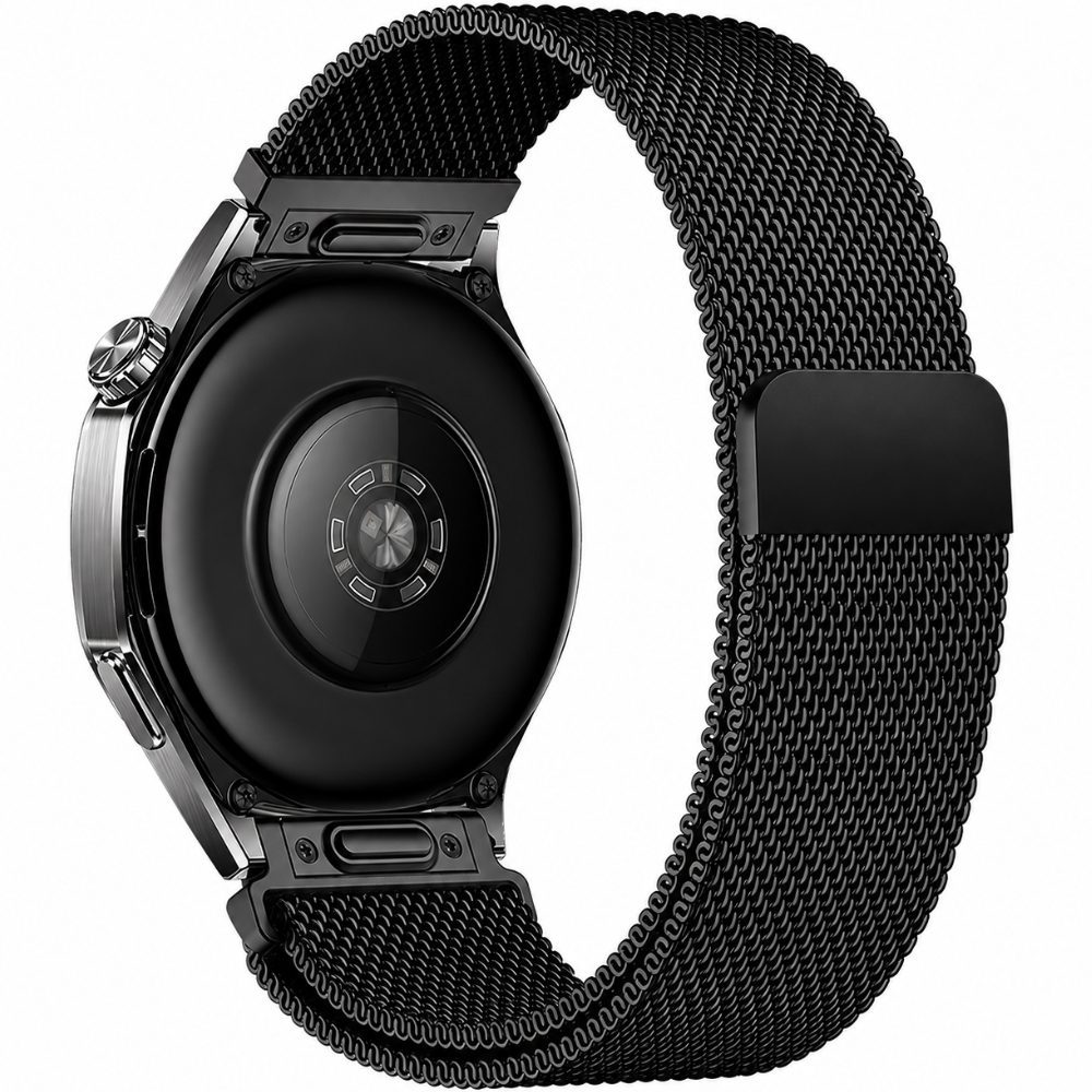 Watchband Hoco WH28 Pretty Series Steel Strap για Samsung Huawei Xiaomi Vivo OPPO κα 22mm Universal Μαύρο | Αξεσουάρ Wearables - shopin.gr