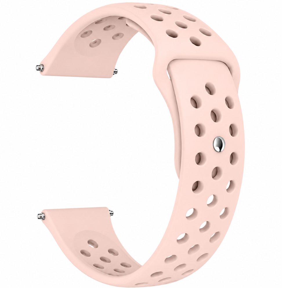 Watchband Hoco WH25 Flexible Series για Samsung Huawei Xiaomi Vivo OPPO κα 22mm Universal Ροζ Silicon Strap | Αξεσουάρ Wearables - shopin.gr