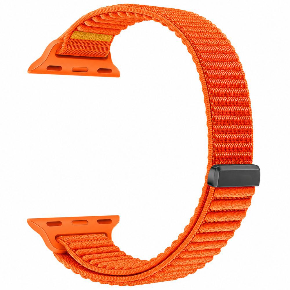 Watchband Hoco WA41 Parkour Series 38/40/41/42 mm Nylon Strap για Apple Watch series 1/2/3/4/5/6/7/8/9/SE/SE2 Πορτοκαλί | Αξεσουάρ Wearables - shopin.gr