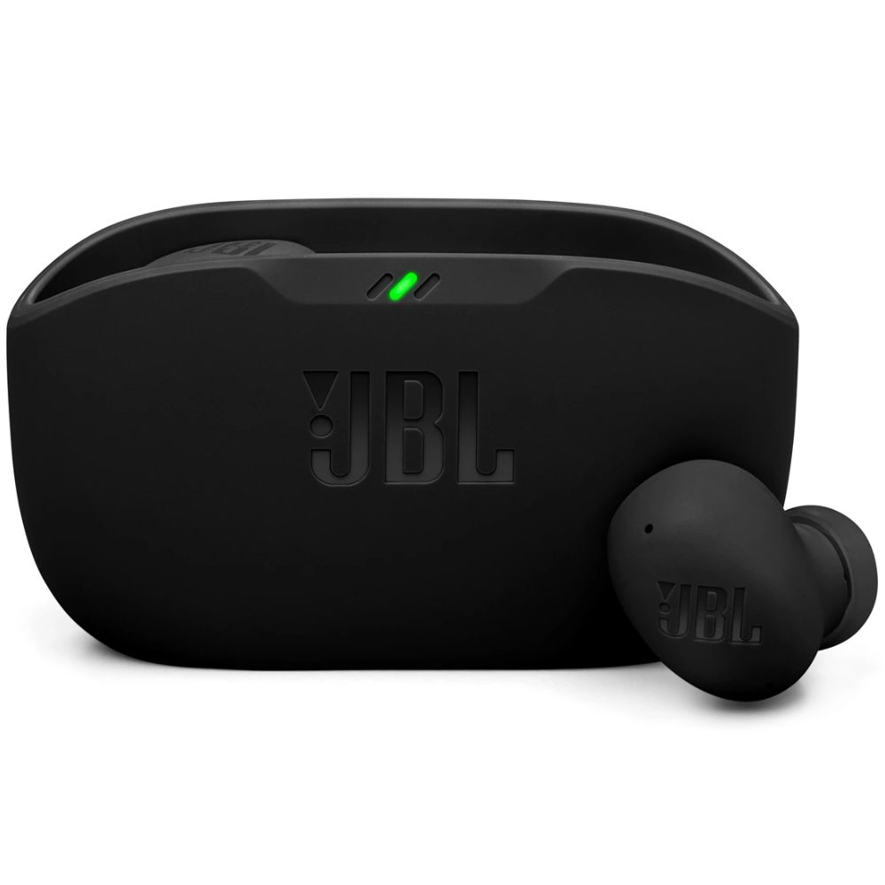 Bluetooth Hands Free JBL Vibe Buds 2 In-ear TWS ANC με 10 ώρες Λειτουργία ΒΤ 5.3 IPX4 με Θήκη Φόρτισης Μαύρα | Bluetooth - shopin.gr
