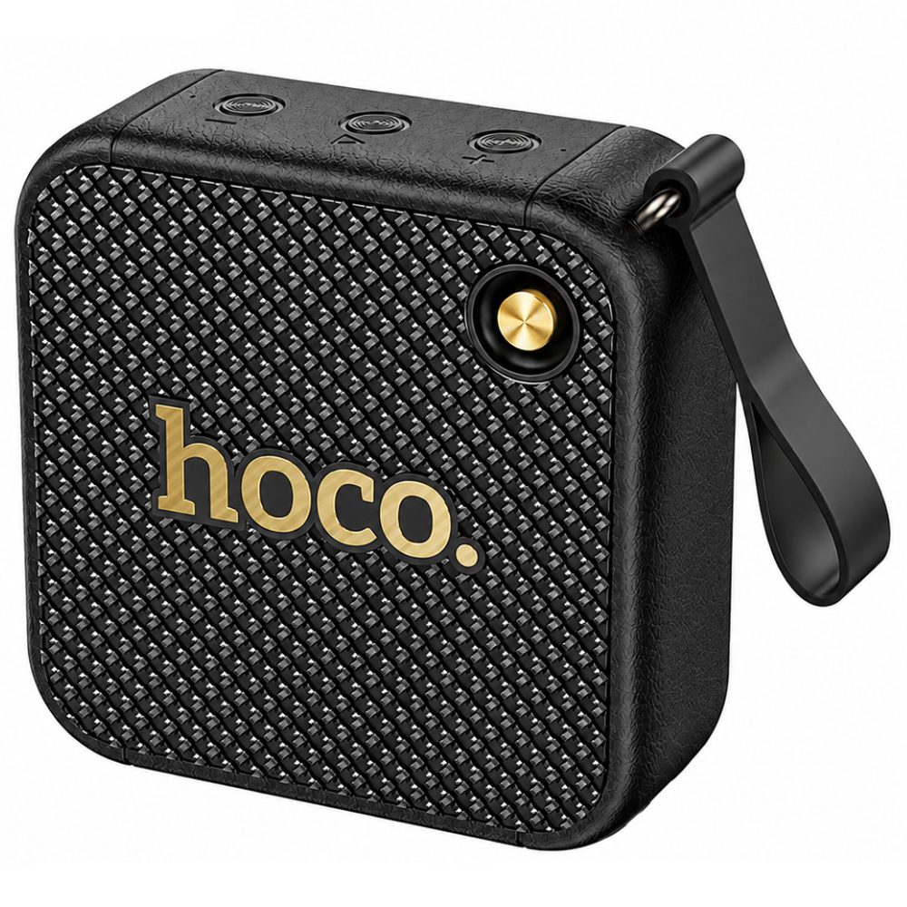Φορητό Ηχείο Wireless Hoco HT1 Marquis v5.4 TWS 8W 1500mAh FM MicroSD USB AUX Μαύρο | Φορητά Ηχεία - shopin.gr