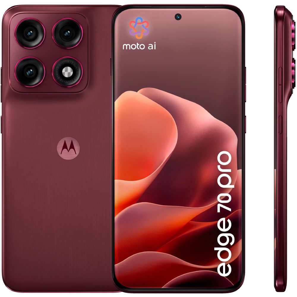 Motorola Edge 70 Pro 5G Dual Sim 6.78" 12GB/512GB NFC IP68 Pantone Zinfandel | Smartphone - shopin.gr