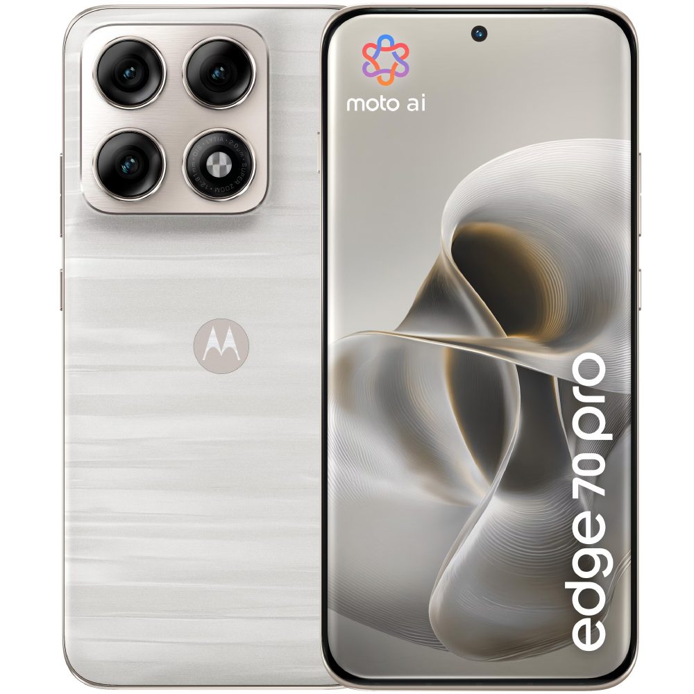 Motorola Edge 70 Pro 5G Dual Sim 6.78" 12GB/512GB NFC IP68 Pantone Lily White | Smartphone - shopin.gr