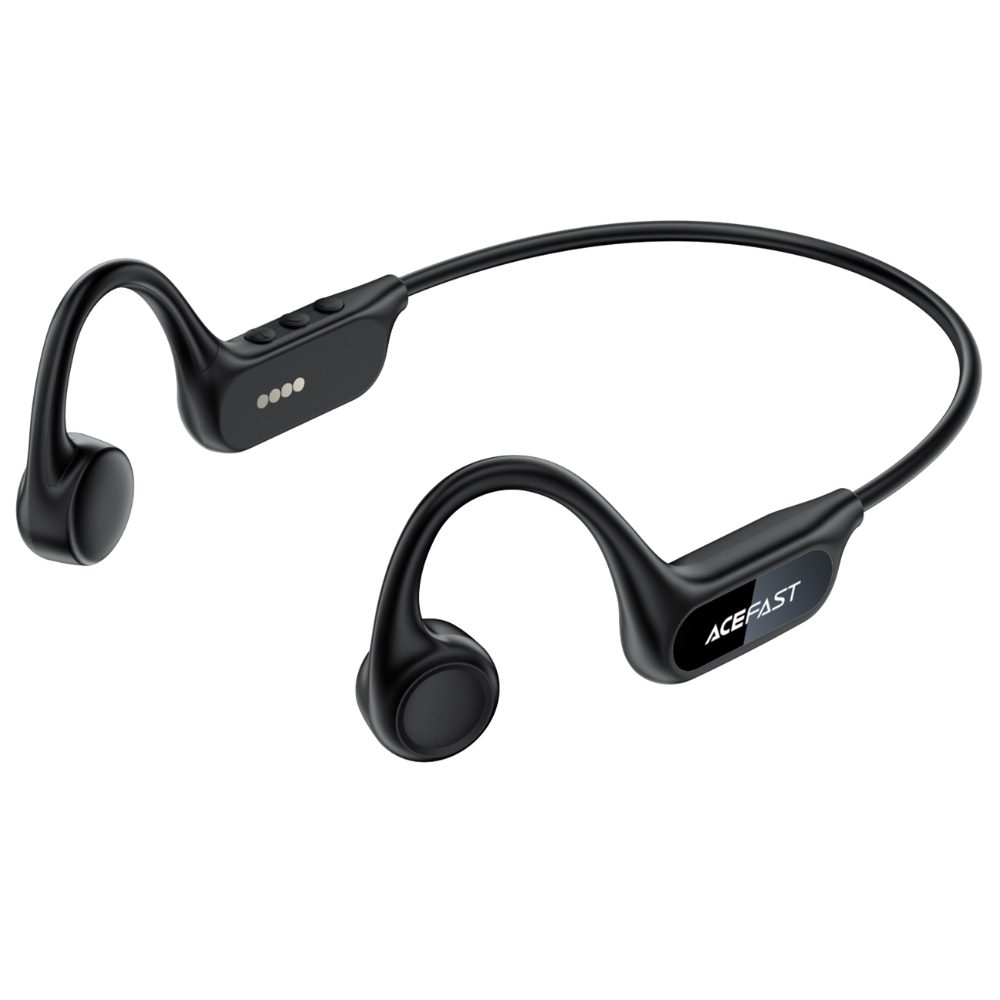 Bluetooth Hands Free Acefast N10 Neckband ENC v6.0 220mAh 12hrs Αναπαραγωγής IP68 με 8GB Μνήμη για Χρήση χωρίς Bluetooth Μαύρα | Bluetooth - shopin.gr