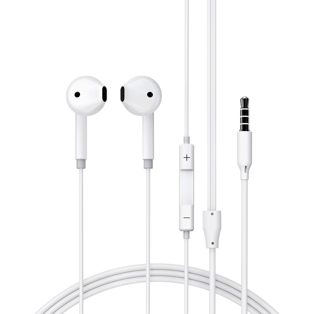 Hands Free Acefast L14 Earphones Stereo 3.5mm με Μικρόφωνο Λευκά 1.2m | Hands Free - shopin.gr