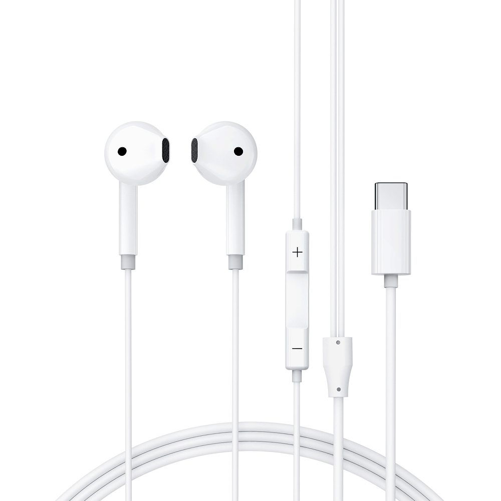 Hands Free Acefast L13 Earphones Stereo USB-C με Μικρόφωνο Λευκά 1.2m | Hands Free - shopin.gr