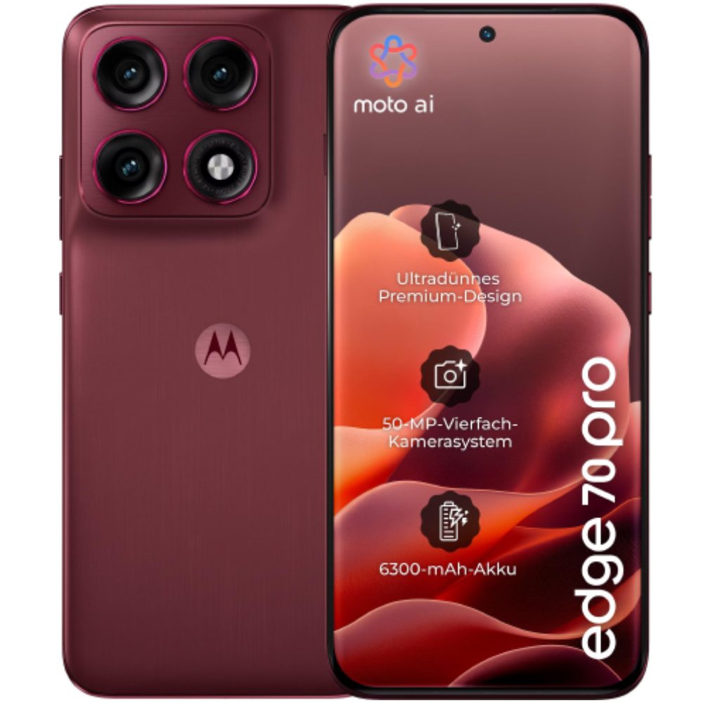 Motorola Edge 70 Pro 5G Dual Sim 6.78" 8GB/256GB NFC IP68 Pantone Zinfandel | Smartphone - shopin.gr
