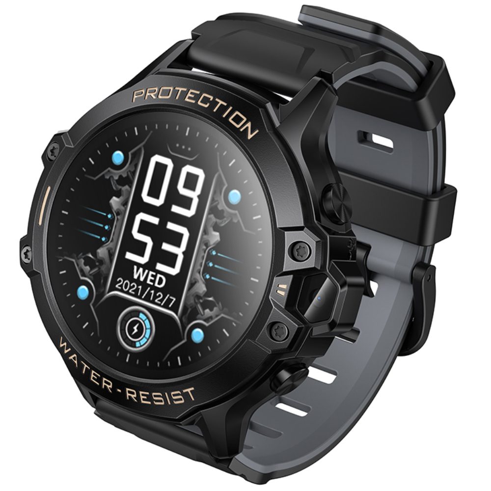 Kids Smartwatch Hoco Y107 4G 700mAh 1.28” LCD GPS Κάμερα με Δυνατότητα Κλήσεων και Μηνυμάτων IP54 Μαύρο | Smartwatches - shopin.gr