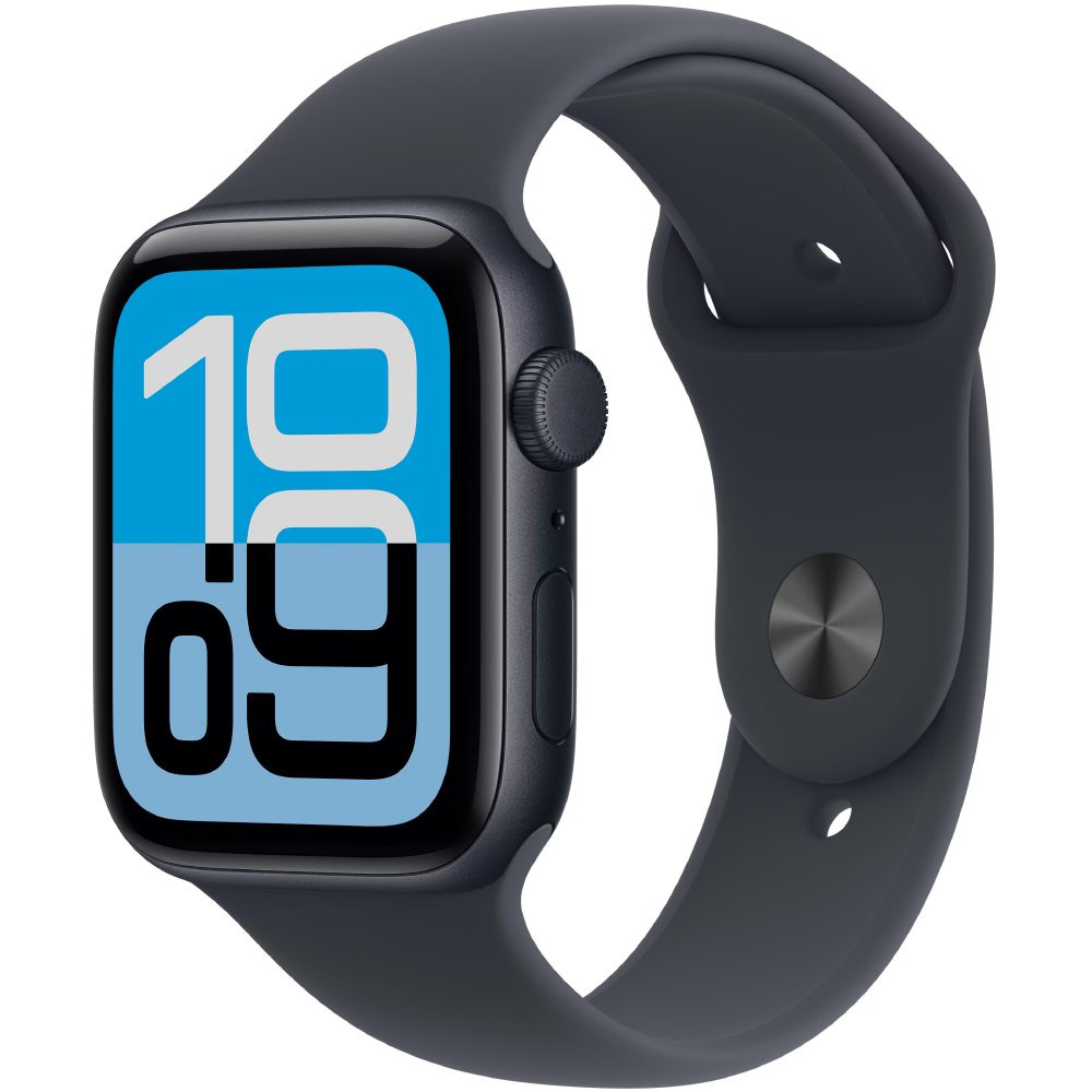 Apple Watch SE 3 (2025) Aluminum 44mm GPS NFC 5 ATM Aluminum Case Starlight με Sport Band Starlight | Smartwatches - shopin.gr