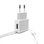 Φορτιστής Ταξιδίου inos Lightning με Extra Έξοδο USB Λευκό 2.1A | Shopin.gr