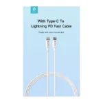 Φορτιστής Ταξιδίου Ταχείας Φόρτισης Devia Suit RLC-381B με Έξοδο USB C PD 20W & Καλώδιο USB C σε Lightning 1m Smart Λευκό | Shopin.gr