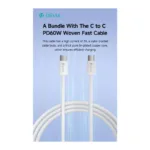 Φορτιστής Ταξιδίου Ταχείας Φόρτισης Devia RCE-3005CL με Έξοδο USB C GaN PD 30W & Καλώδιο USB C σε USB C 1m Smart Λευκό | Shopin.gr