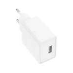 Φορτιστής Ταξιδίου inos με Έξοδο USB A 12W & Micro USB Καλώδιο 1m Λευκό | Shopin.gr