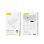 Φορτιστής Ταξιδίου Ταχείας Φόρτισης Foneng EU69 με Έξοδο USB C PD 20W 3A & Καλώδιο USB C σε Lightning 1m Λευκό | Shopin.gr