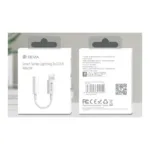 Αντάπτορας Devia EC090 Lightning Αρσενικό σε 3.5mm Θηλυκό για Μουσική Smart 0.15m Λευκό | Shopin.gr