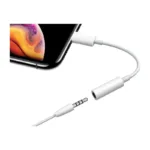 Αντάπτορας Devia EC090 Lightning Αρσενικό σε 3.5mm Θηλυκό για Μουσική Smart 0.15m Λευκό | Shopin.gr